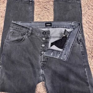 Classic Charcoal slouchy Fit Jeans